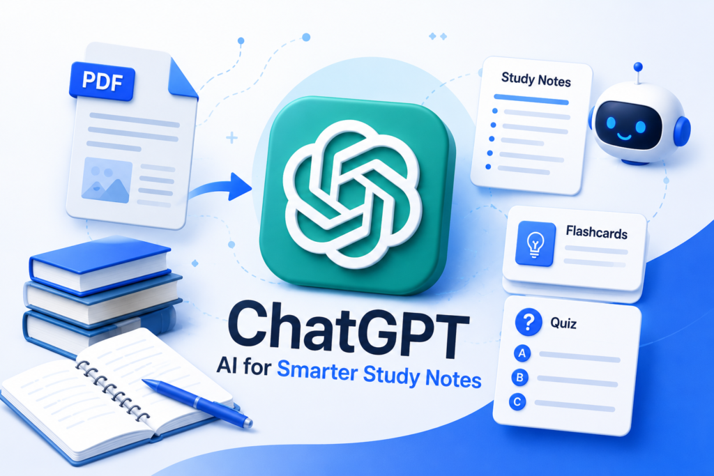 ChatGPT AI tools for making study notes